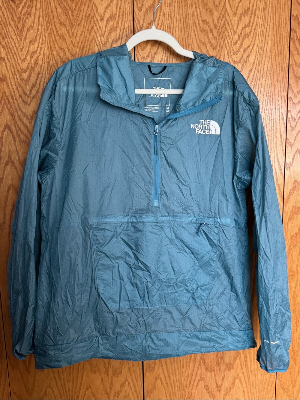 The North Face Men’s Teal Lightweight Pullover Shell Jacket